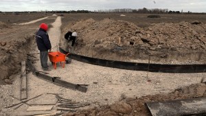 Unter inició los trabajos para dotar de servicios al loteo de Viedma