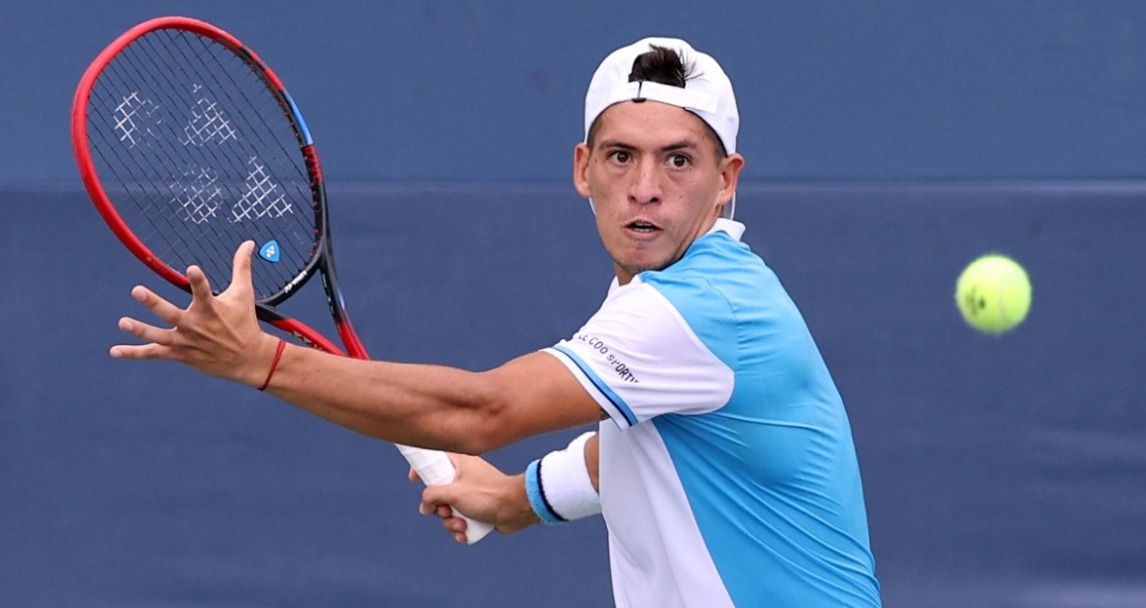 Báez eliminó al N°27 del mundo en su debut en el US Open.