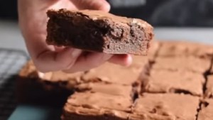 Cosecha de aplausos para estos brownies de chocolate