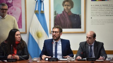 El diputado nacional Hernán Pérez Araujo (FdT) preside la comisión de Asuntos Constitucionales. Foto Diputados. 
