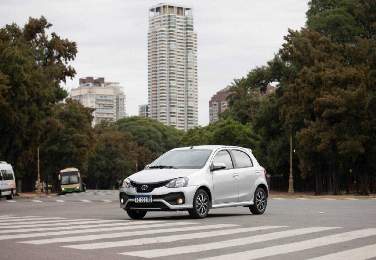 Toyota Etios se despide del mercado argentino.