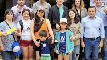 El inolvidable recibimiento a una familia de Neuquén que viajó a las cataras de Iguazú