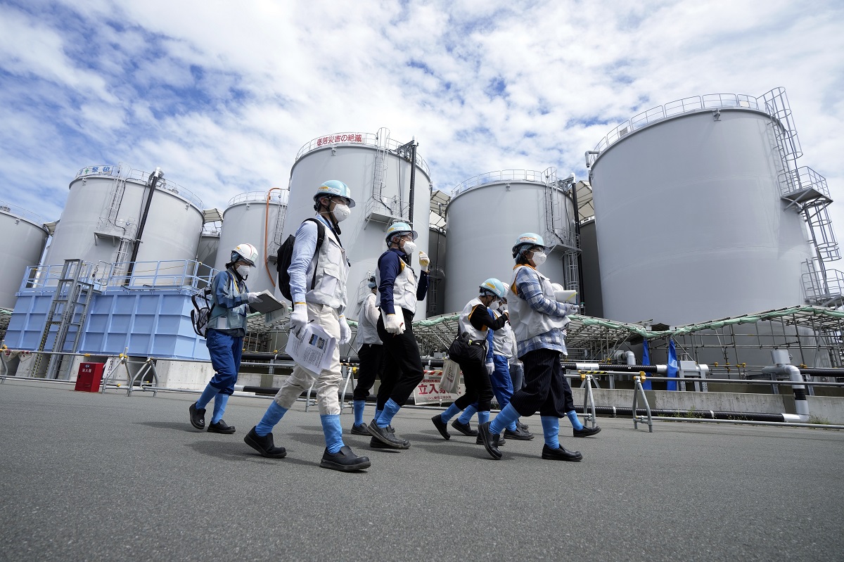 El proceso de vertido de aguas del reactor de Fukushima ya empezó. 