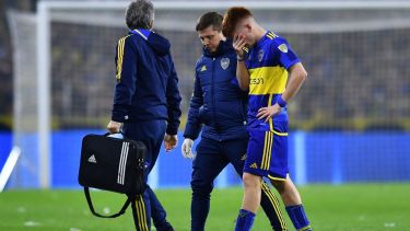 Barco se lesionó hace seis días en el partido de ida de los cuartos de final de la Libertadores.