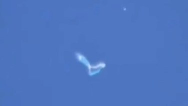 Un vecino filmó el hecho este jueves. Foto: Gentileza.