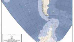 Chile desestimó la queja de Argentina por un mapa que avanza sobre mar argentino