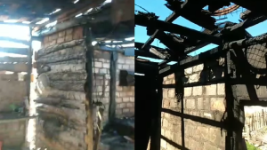 Perdió todo por un incendio en Roca y piden ayuda para que pueda rehacer su casa