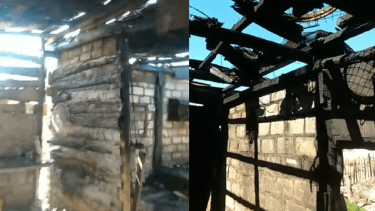 Perdió todo por un incendio y piden ayuda para que pueda rehacer su casa en Roca