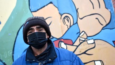 Javier, el padre del adolescente baleado en Neuquén. (Matías Subat)