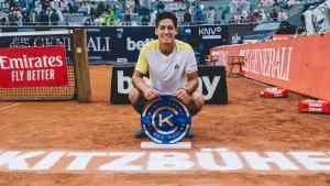Sebastián Báez se coronó campeón del ATP 250 de Kitzbuhel en Austria