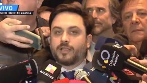 PASO 2023: desde el bunker de Javier Milei afirmaron: “Estamos muy ilusionados” 