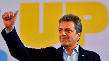 Sergio Massa, ministro de Economía y precandidato presidencial de Unión por la Patria (UxP), buscará apoyo en Córdoba en su gira federal. Foto Archivo.