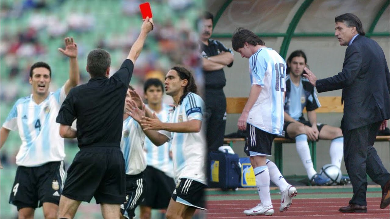 Esa noche Leo Messi compartió plantel con Lionel Scaloni.