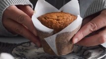 Imagen de Fácil de hacer, fácil de comer: muffins de calabaza y nueces