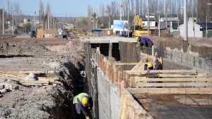 Avanza la nueva multivía para llegar al aeropuerto de Neuquén