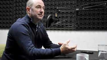 El precandidato de Unión por la Patria estará con la fórmula de Massa y de Grabois. Foto: Matías Subat.