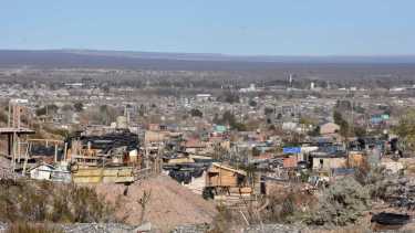 Fue encontrado en la Toma 2 de mayo conocido como el sector del Cañadon. Foto: Archivo Matías Subat.