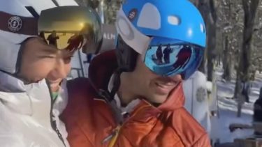 Nicole Neumann y Manu Urcera, palpitaron su boda con un romántico momento en Neuquén. Foto: Gentileza Instagram @nikitaneumannoficial