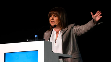 “No debe tomarse esto de manera electoralista, como el tuit de Milei”, remarcó Patricia Bullrich, la candidata presidencial de Juntos por el Cambio. Foto Archivo.