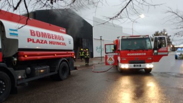 Las dotaciones llegaron al lugar rápidamente (Foto: gentileza)