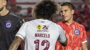 Luciano Sánchez fue dado de alta y habló sobre la dura lesión: «Lo de Marcelo fue&#8230;»