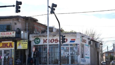 El quiosco de Avenida del Trabajador y Cayastá, donde ocurrió el hecho. (Matías Subat)