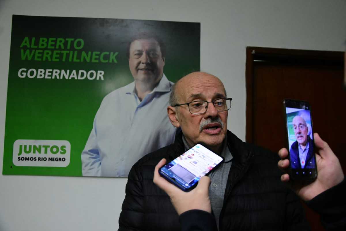 Luis Di Giacomo, precandidato a diputado nacional por Juntos Somos Río Negro. Foto: Andrés Maripe