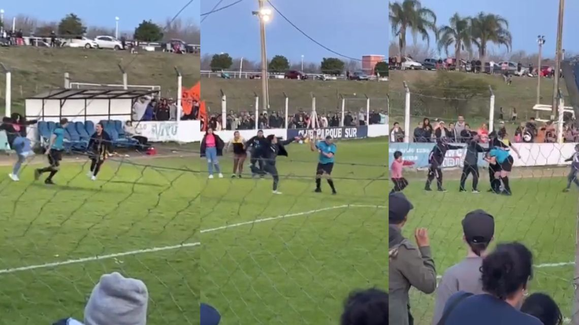 Salvaje agresión a un árbitro en Entre Ríos. 