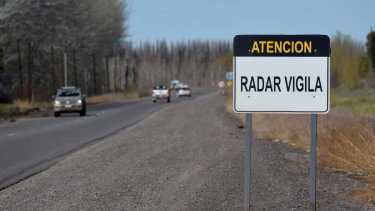 El radar de El Chañar está señalizado