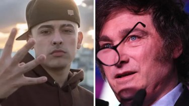 Trueno arrojó un picante comentario en contra de Javier Milei.