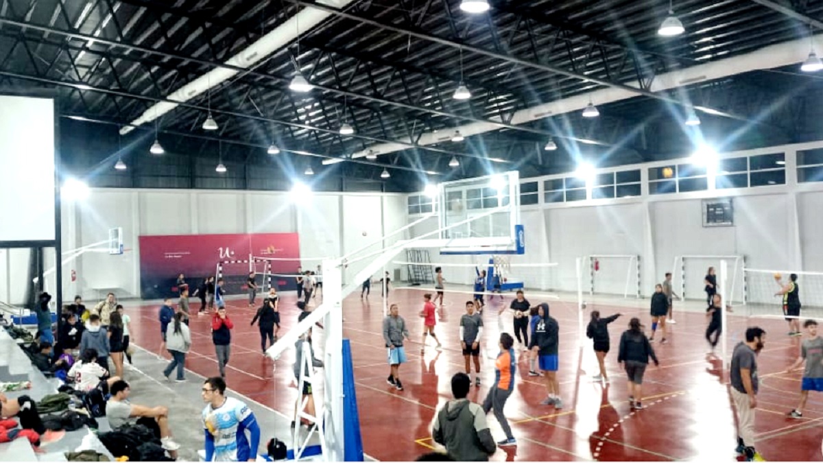 Las actividades se realizan en el gimnasio de la sede Atlántica. Foto: gentileza.