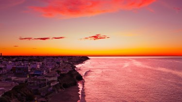 En Las Grutas la primavera comienza a llegar con tranquilidad y paisajes únicos. Fotos y videos: @maximilianofcartes
