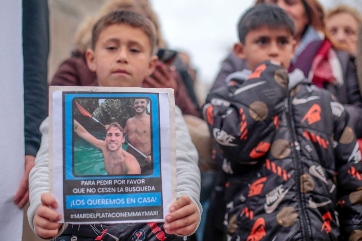 Familiares de los argentinos desaparecidos se movilizaron en Mar del Plata.