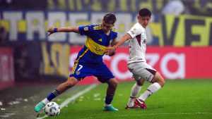 Boca empató con Lanús en la Bombonera por la Copa de la Liga