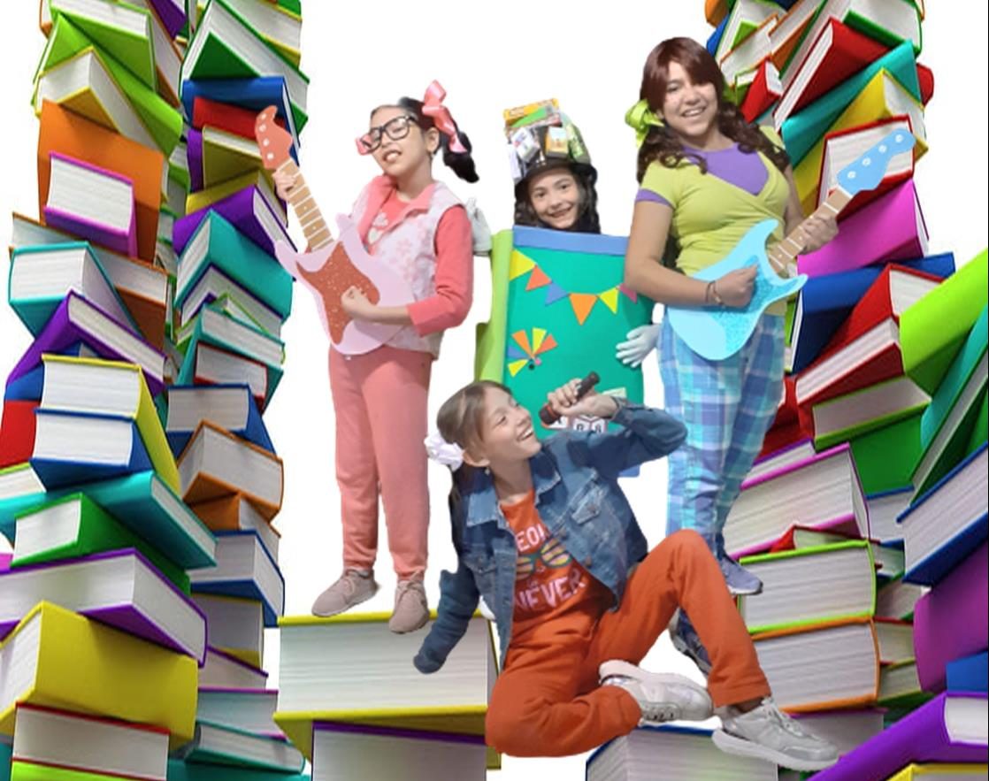 “Historietas. El país de los libros”, comedia musical para las infancias en La Caja Mágica