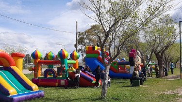 Las actividades comenzaron a las 14 en diferentes barrios de la ciudad. Foto: Gentileza.