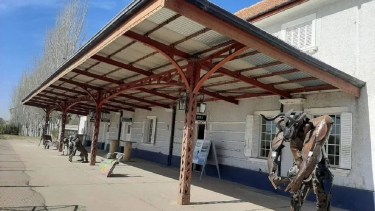 El hecho ocurrió en el Museo Estación Cultural de Fernández Oro. Foto: Gentileza.