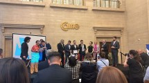 Imagen de Un joven emprendedor de Fernández Oro fue premiado en el Congreso de la Nación