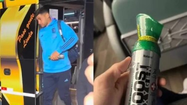 Los jugadores arribaron a La Paz con tubos de oxígeno.