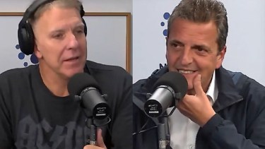 VIDEO | Massa y el elogio de Milei ante Alejandro Fantino: "Habla bien de él"