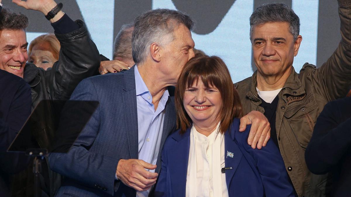 Mauricio Macri ratificó a Bullrich como "su candidata".