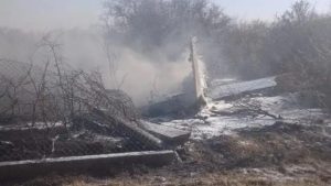 Viajaron a ver el TC en San Luis, pero su avioneta se estrelló e incendió: hay tres heridos graves