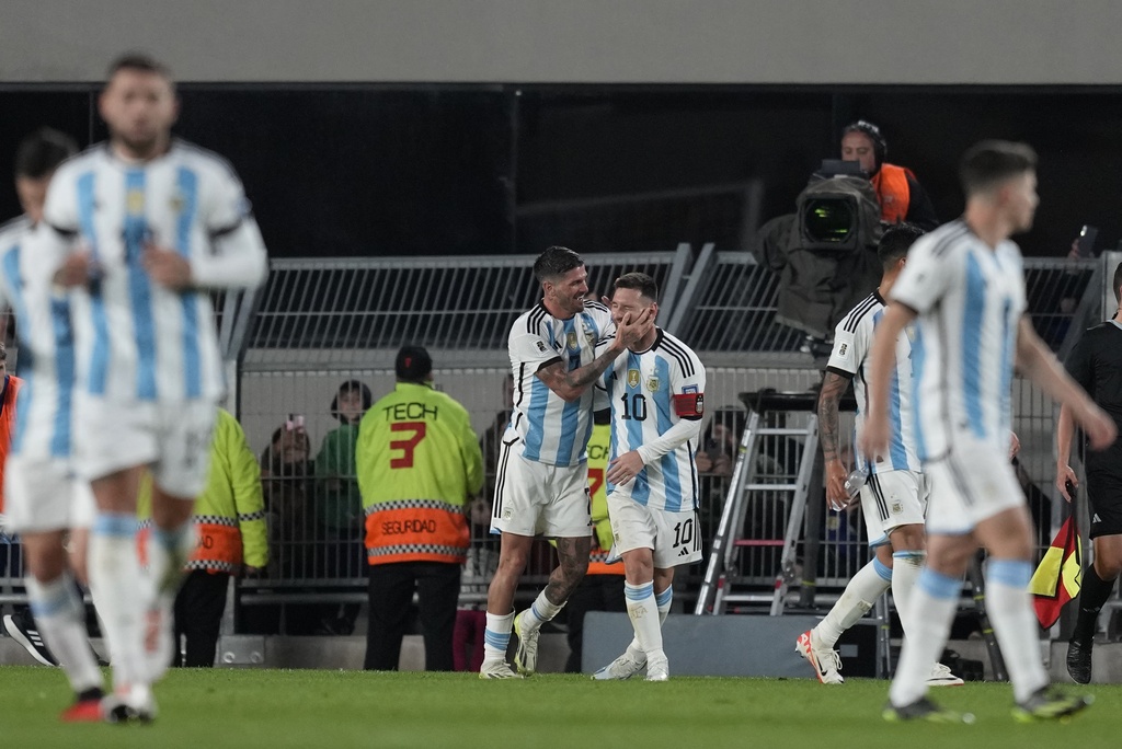 Messi definió el partido contra Ecuador y está en La Paz, pero no es segura su presencia de entrada. (AP)