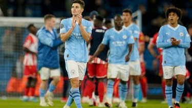 Julián Álvarez sería titular junto a Haaland en la Champions League.