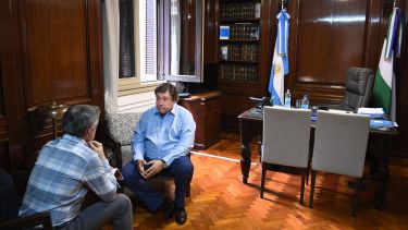 El futuro gobernador estimó que "en el inicio de noviembre" anunciará sus ministros para un "gabinete más chico". Foto: Gentileza.