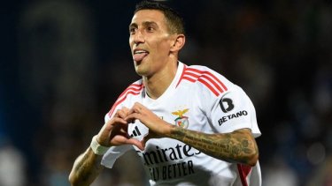 Di María lleva cinco goles en seis partidos disputados.