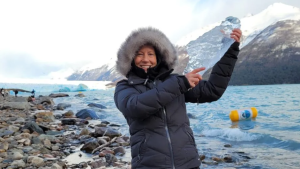 Carolina Modena: Agua fría y corazón caliente en el Perito Moreno