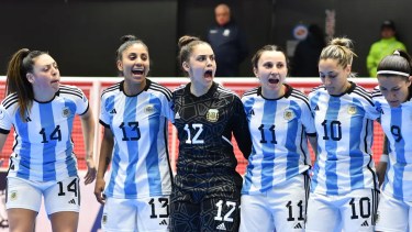 Argentina se medirá con Venezuela en la semifinal de la Copa América de Fútsal femenina. (Foto: Conmebol)