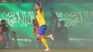 Cristiano Ronaldo anotó un insólito gol fantasma para el Al Nassr en Arabia Saudita