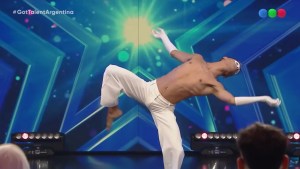 Got Talent Argentina: improvisó un baile al ritmo del Himno Nacional Argentino y recibió el botón dorado